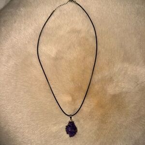 Elegant Amethyst Pendant Necklace